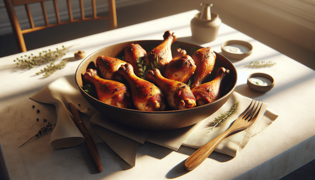 Perfect Kosher Oven Baked Chicken Drumsticks - Jewish recipe