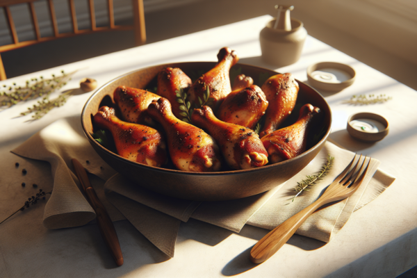 Perfect Kosher Oven Baked Chicken Drumsticks