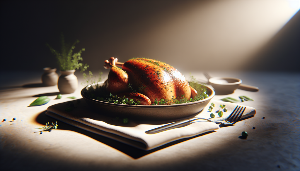 Perfect Kosher Roast Turkey With Fresh Herbs - Jewish recipe