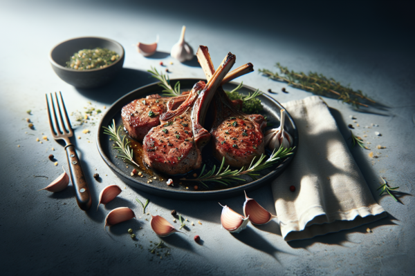 Perfect Lamb Chops With Rosemary And Garlic