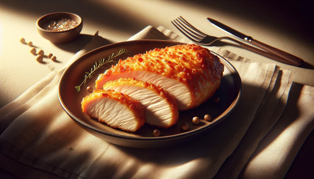 Perfectly Juicy Air Fryer Chicken Breast - Crispy Outside, Tender Inside - American recipe