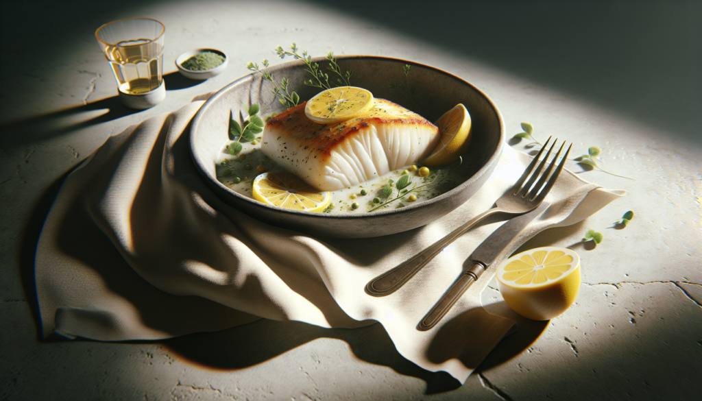 Simple Baked Cod Recipe: Flaky Fish with Lemon and Herbs - Mediterranean recipe