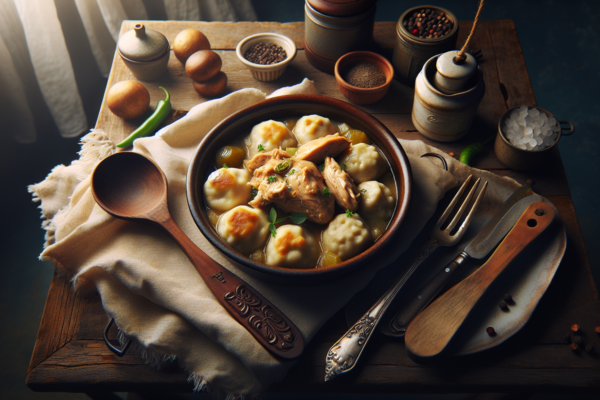 Slow Cooker Chicken and Dumplings