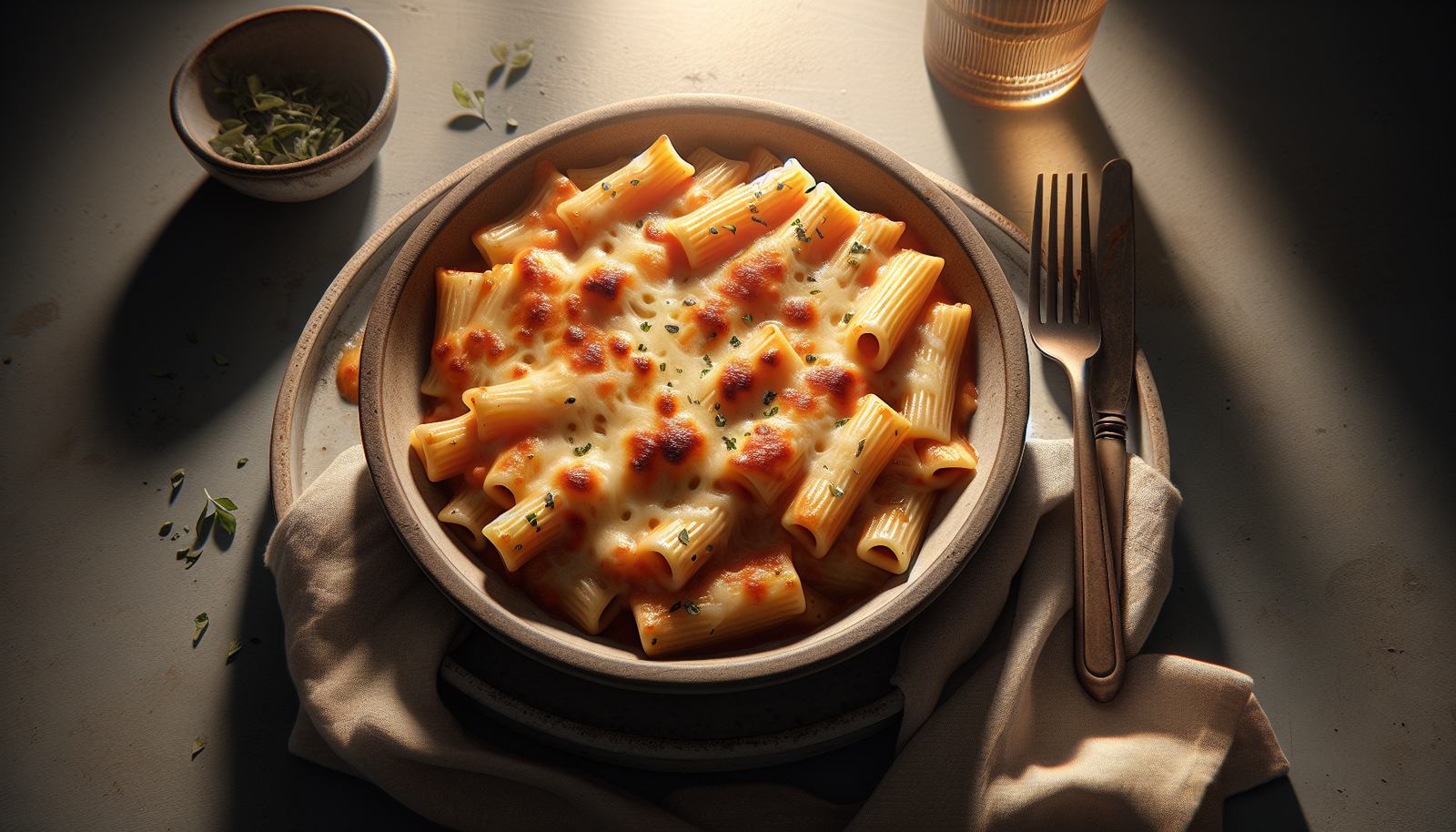 Three Cheese Kosher Baked Ziti Recipe - Italian-American recipe