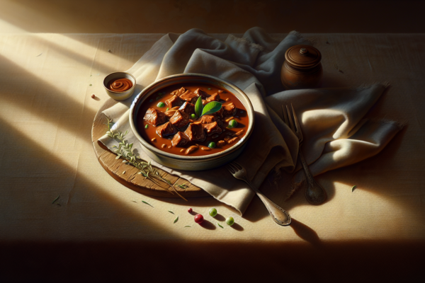 Classic Kosher Beef Bourguignon French Stew