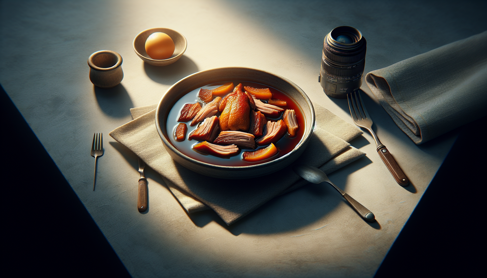 Classic Kosher Duck Confit with Orange Glaze - French recipe