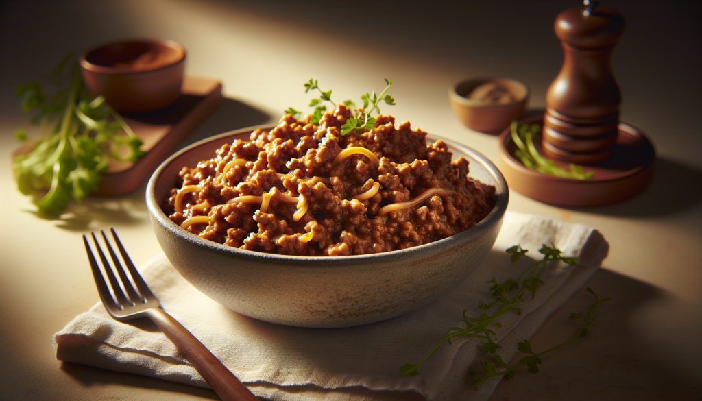 Classic Kosher Taco Meat With Ground Turkey - Mexican recipe