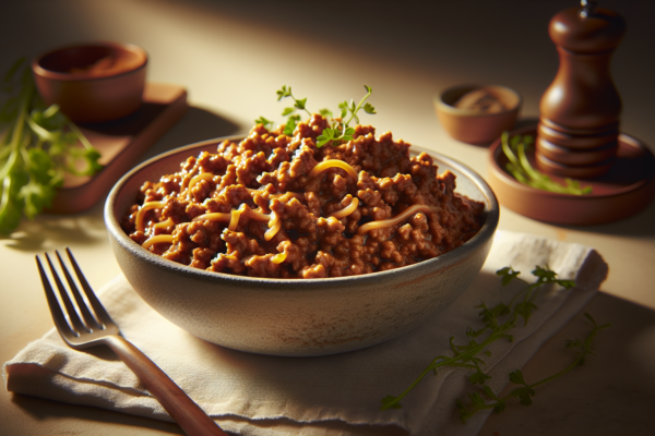 Classic Kosher Taco Meat With Ground Turkey