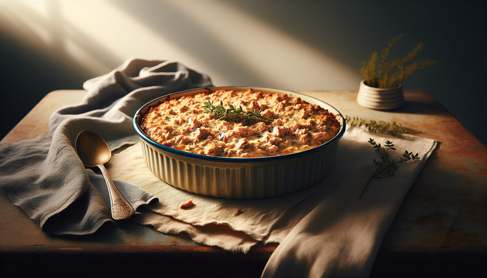 Classic Kosher Tuna Casserole - Creamy Comfort Food - American recipe