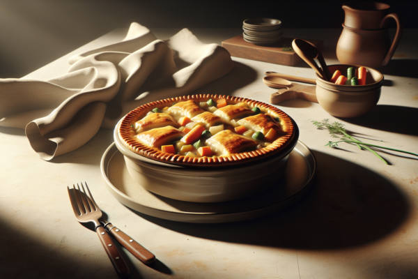 Classic Kosher Turkey and Vegetable Pot Pie