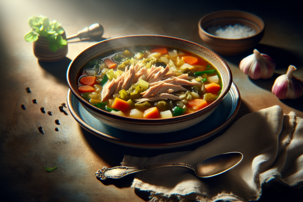 Classic Kosher Turkey and Vegetable Soup Recipe