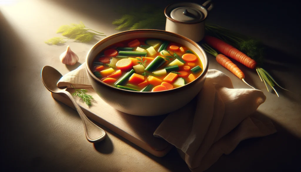 Classic Kosher Vegetable Soup Recipe - Hearty & Healthy - Jewish recipe