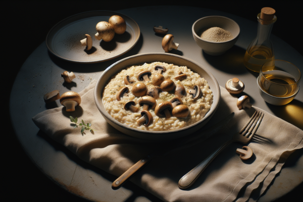 Creamy Kosher Mushroom Risotto Recipe