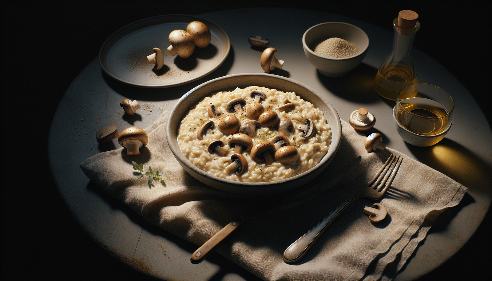 Creamy Kosher Mushroom Risotto Recipe - Italian recipe