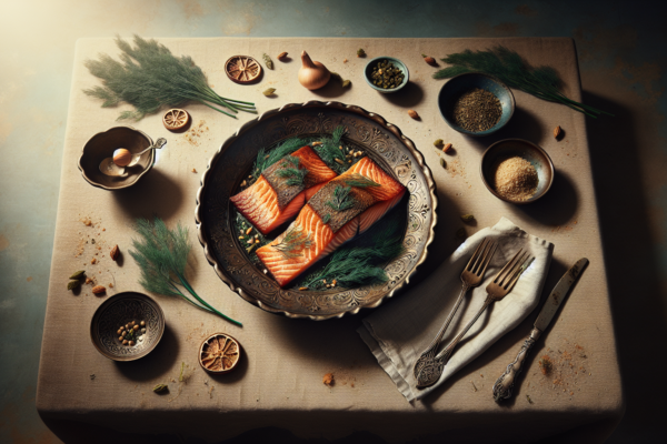 Crispy Baked Salmon With Dill – Easy Kosher Recipe