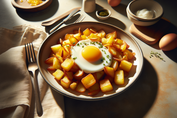 Crispy Kosher Potato Egg Breakfast Hash Recipe