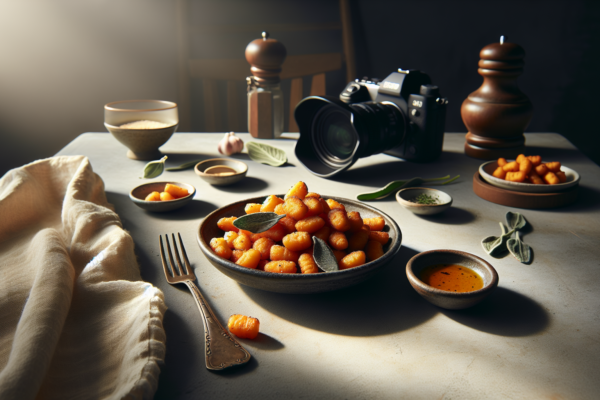 Crispy Kosher Sweet Potato Gnocchi With Brown Butter Sage