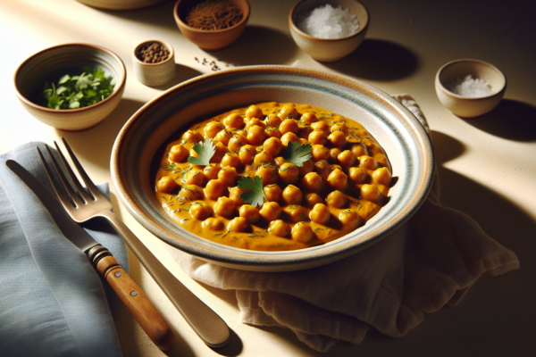 Easy 15-Minute Kosher Chickpea Curry With Coconut Milk