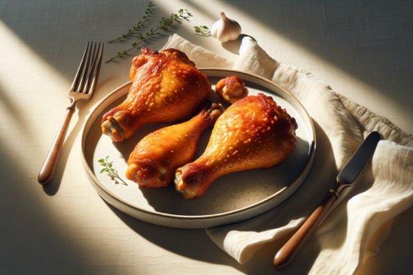 Easy Baked Chicken Drumsticks With Crispy Skin Recipe