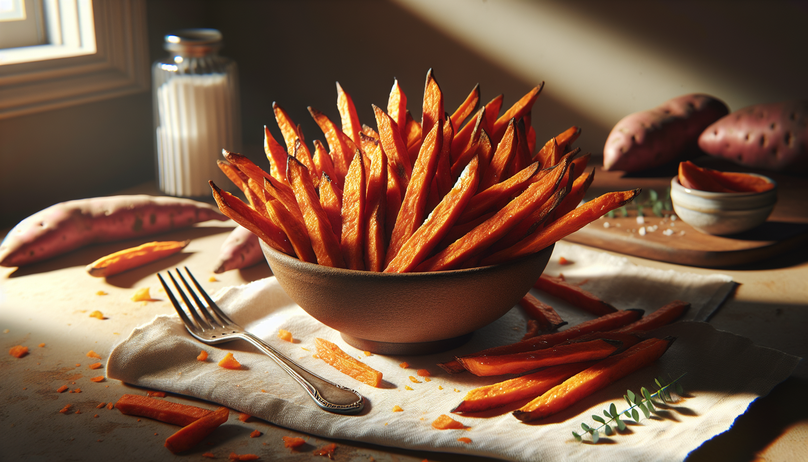 Easy Baked Sweet Potato Fries (Perfectly Crispy Every Time!) - American recipe