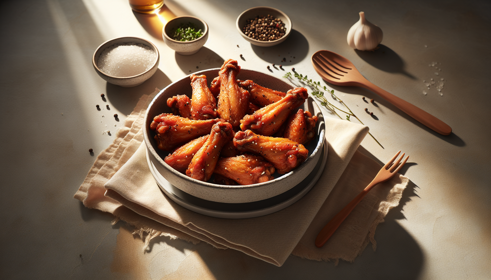 Easy Crispy Kosher Chicken Wings Recipe - American recipe