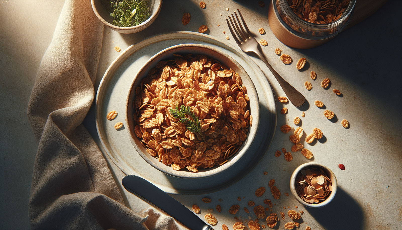 Easy Homemade Kosher Granola - Crispy, Customizable - American recipe