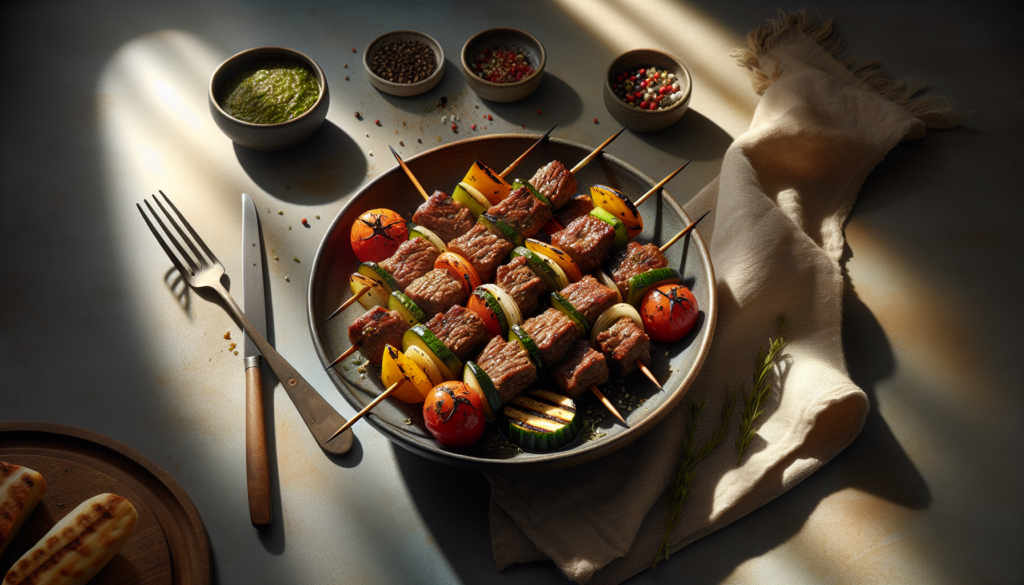 Easy Kosher Beef And Vegetable Kabobs Grilled Perfection - Mediterranean recipe