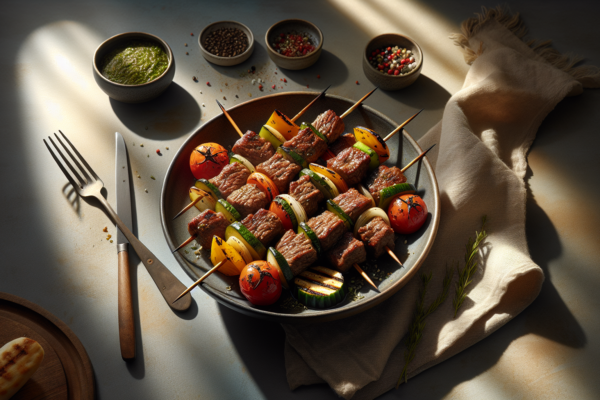 Easy Kosher Beef And Vegetable Kabobs Grilled Perfection