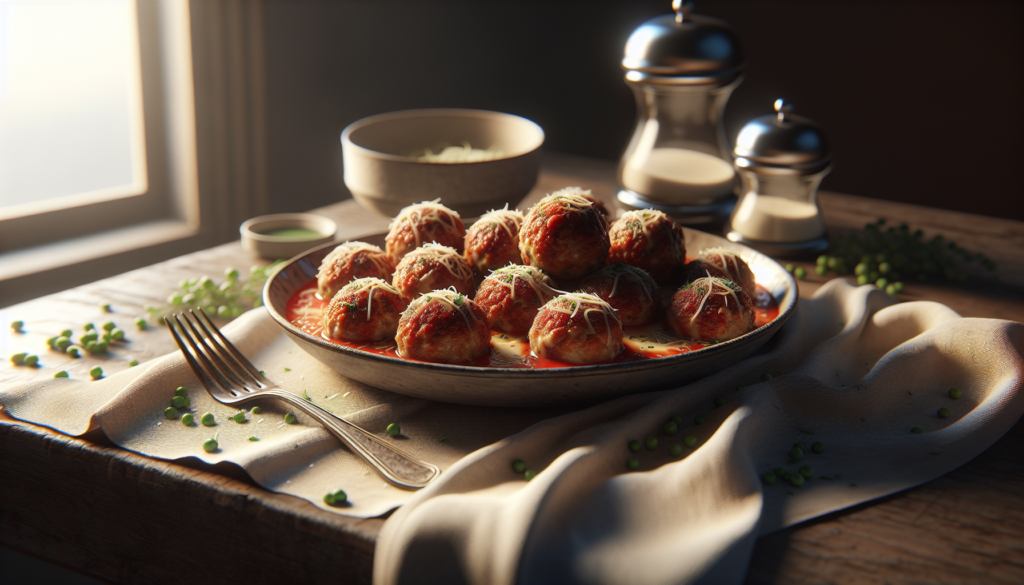 Easy Kosher Chicken Parmesan Meatballs - Italian-Jewish recipe