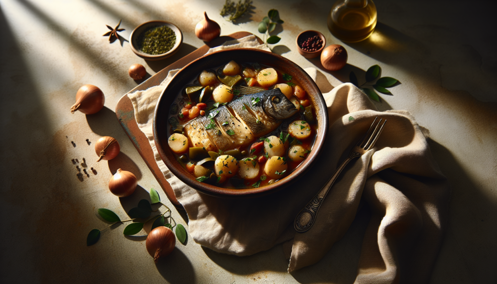 Easy Kosher Fish Stew With Mediterranean Herbs - Mediterranean recipe