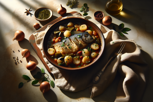 Easy Kosher Fish Stew With Mediterranean Herbs