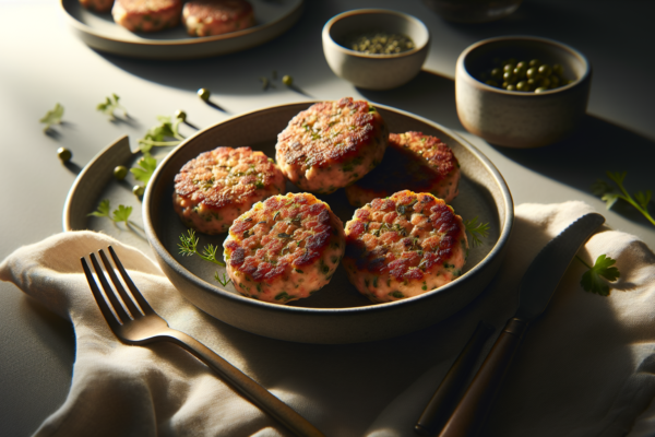 Easy Kosher Salmon Patties With Fresh Herbs