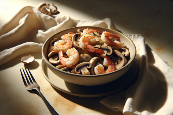 Easy Kosher ‘Shrimp’ Scampi With King Oyster Mushrooms