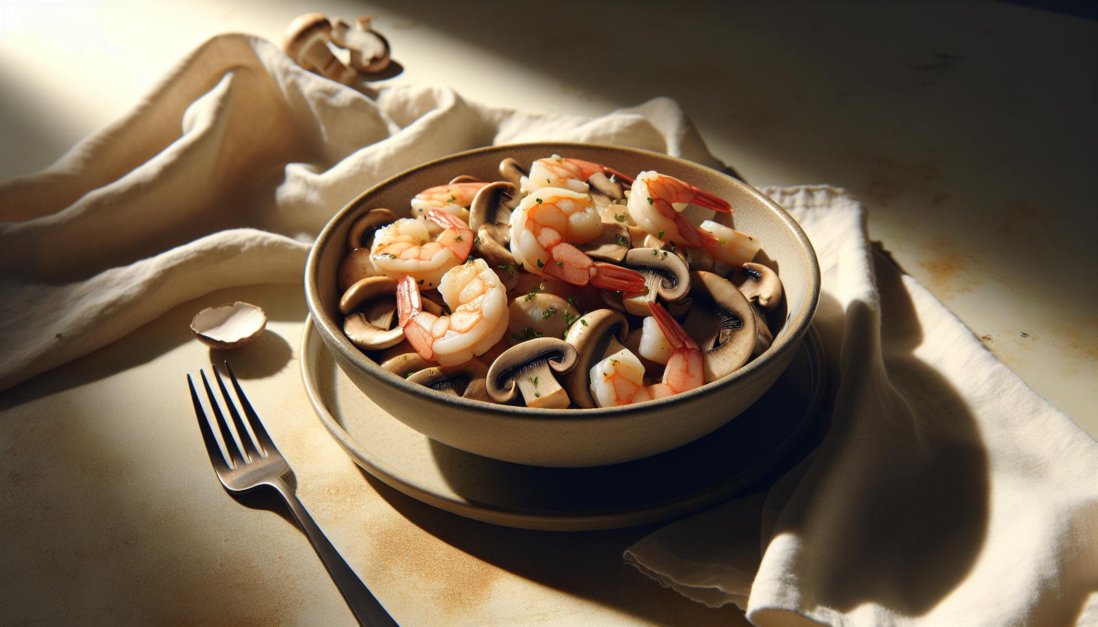 Easy Kosher 'Shrimp' Scampi With King Oyster Mushrooms - Italian-Jewish recipe