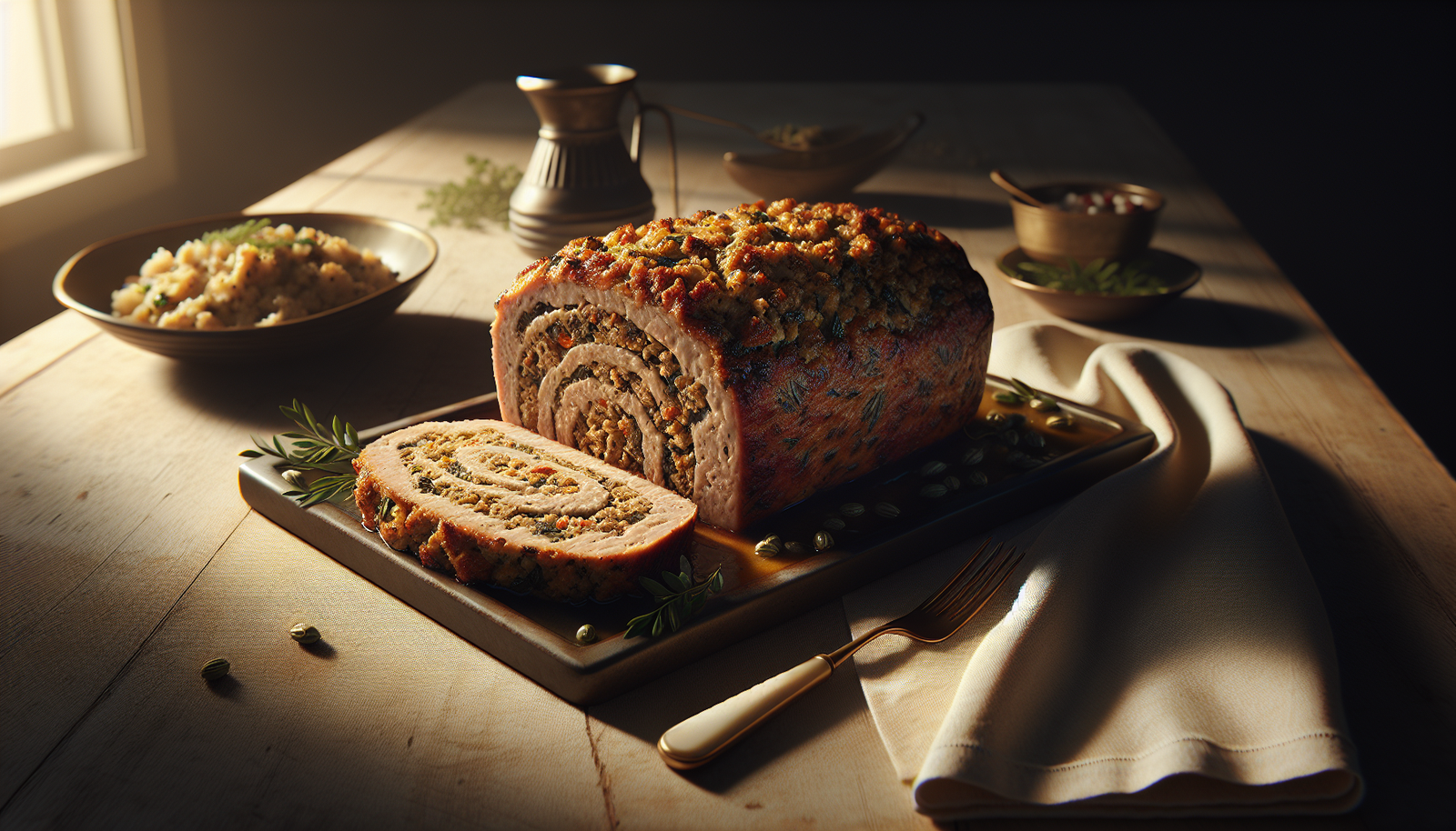 Easy Kosher Turkey And Stuffing Meatloaf - Jewish-American recipe