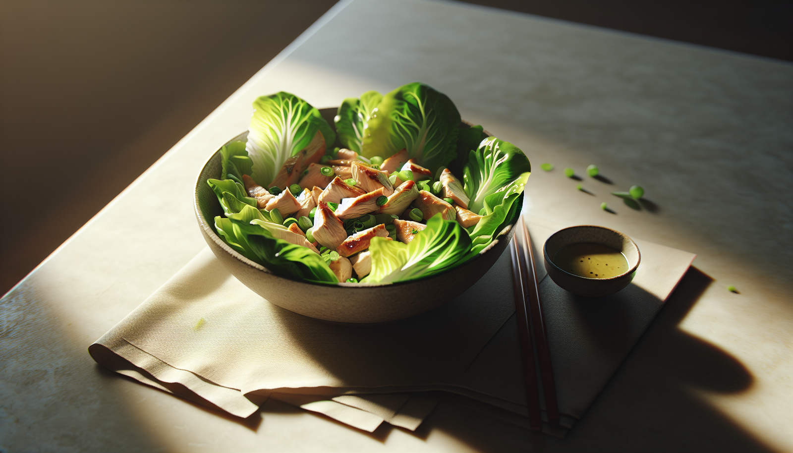 Easy Kosher Turkey Lettuce Wraps Asian Style - Asian Fusion recipe