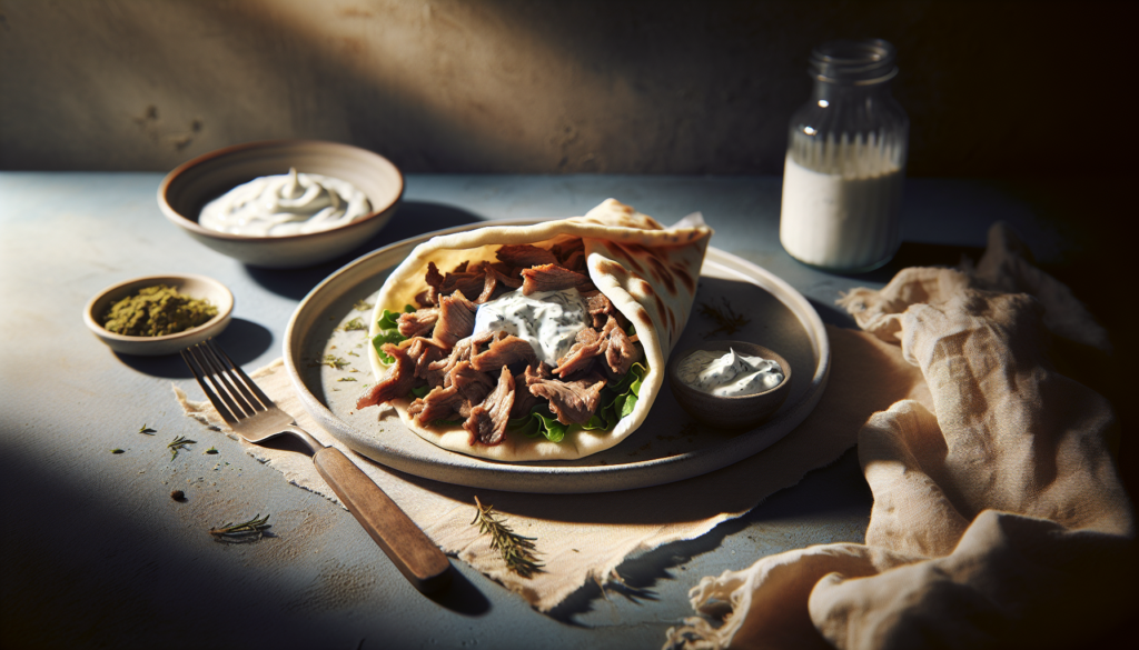 Easy Mediterranean Lamb Gyros with Tzatziki (Kosher) - Mediterranean recipe