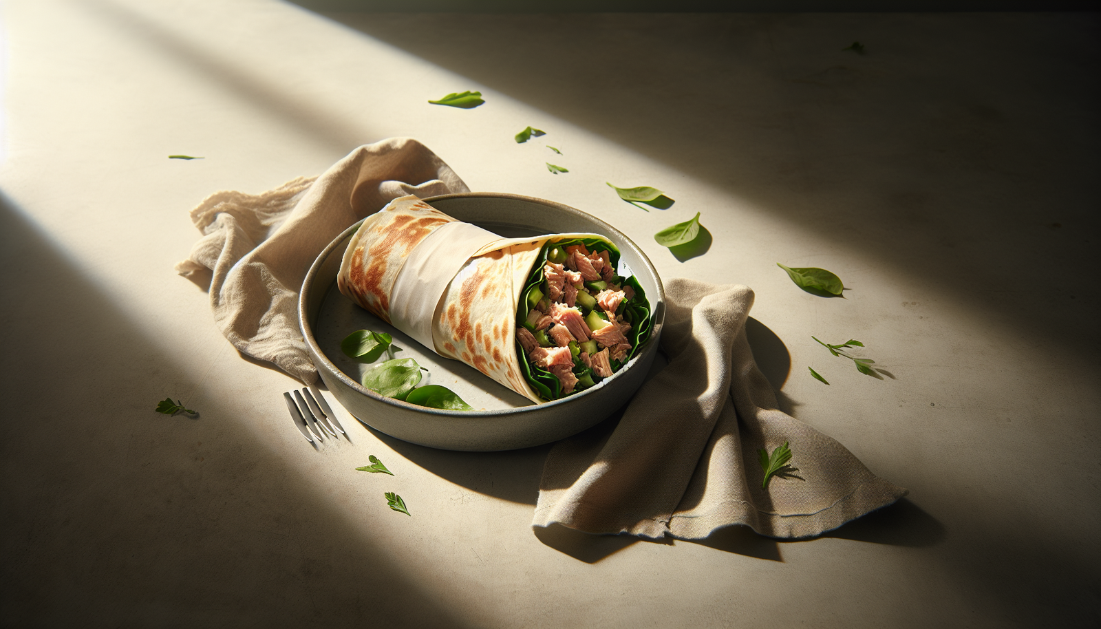 Easy Tuna Salad Wraps For Lunch (Kosher & Quick) - American recipe