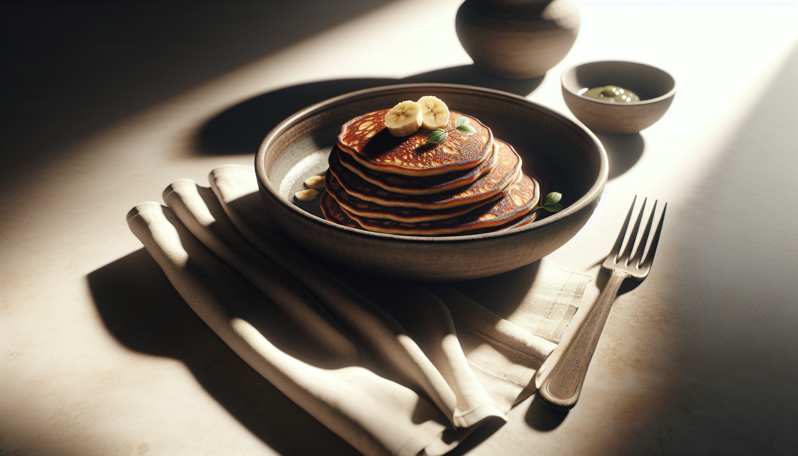 Homemade Kosher Banana Pancakes - American recipe