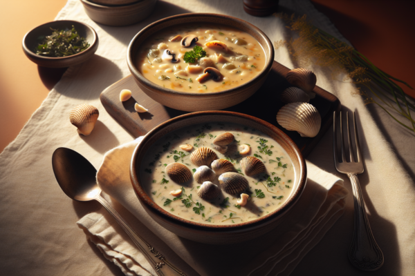 Kosher Mushroom Chowder New England Style