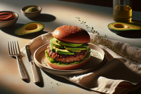 Kosher Turkey Burgers With Avocado – Juicy & Flavorful