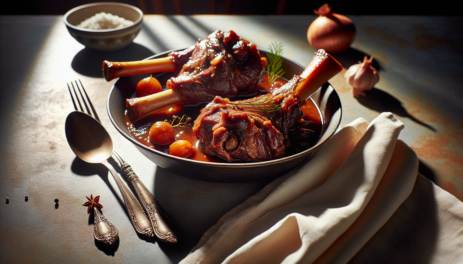 Kosher Wine-Braised Lamb Shanks - Rich & Tender Every Time - Jewish recipe