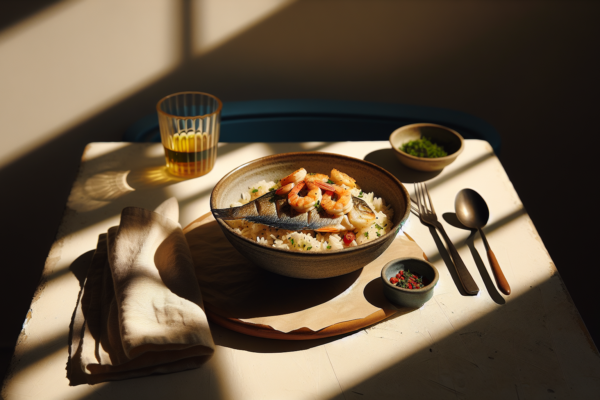 One Pan Kosher Fish And Rice Skillet (Shrimp Alternative)