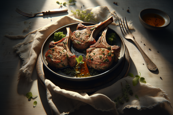 Perfect Herb-Crusted Kosher Lamb Chops – Restaurant Quality