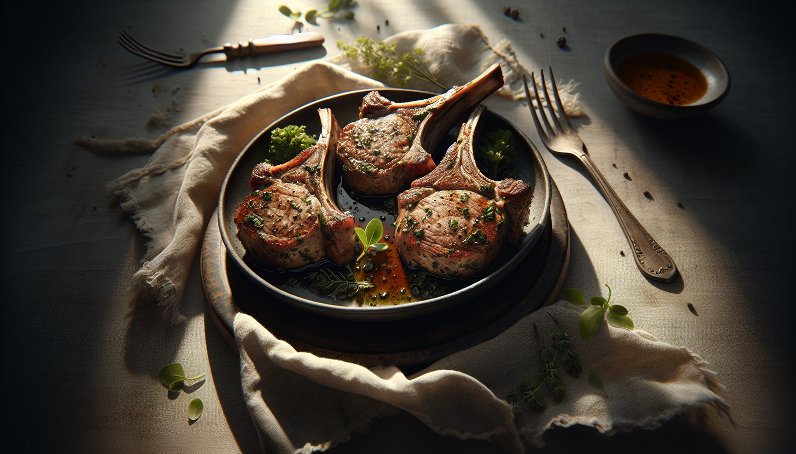 Perfect Herb-Crusted Kosher Lamb Chops - Restaurant Quality - Mediterranean recipe