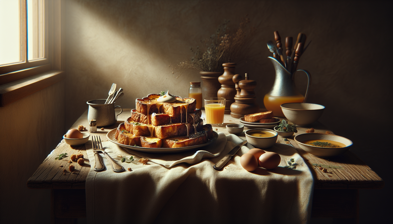 Perfect Homemade French Toast Recipe - Crispy & Fluffy - American recipe