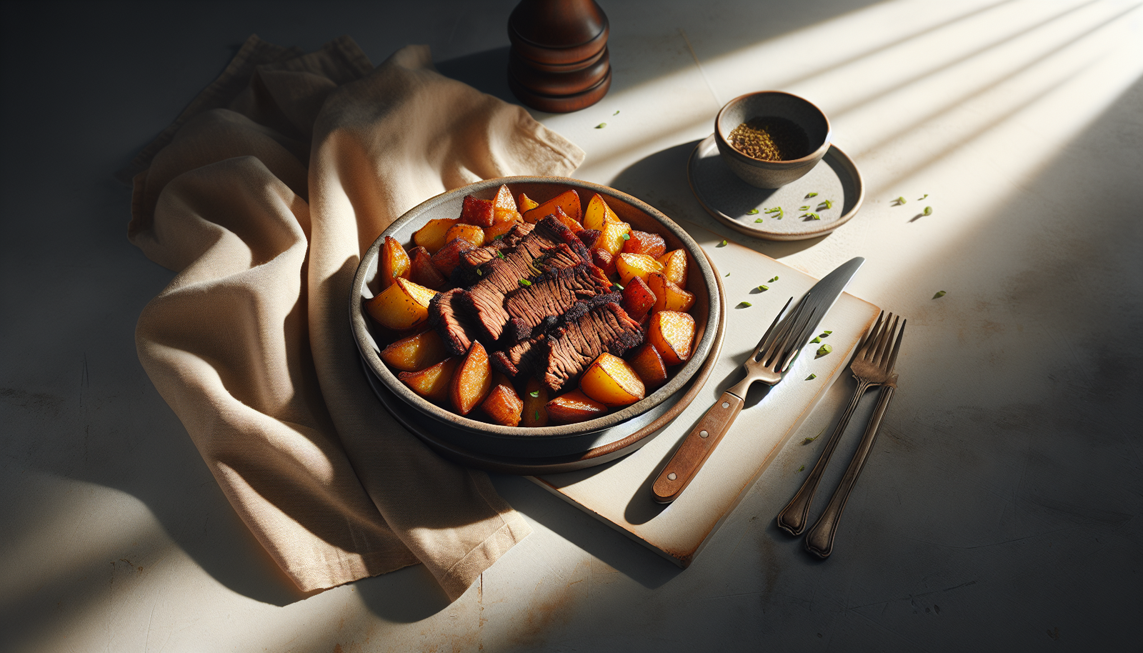 Perfect Kosher Beef Brisket Hash With Crispy Potatoes - Jewish-American recipe