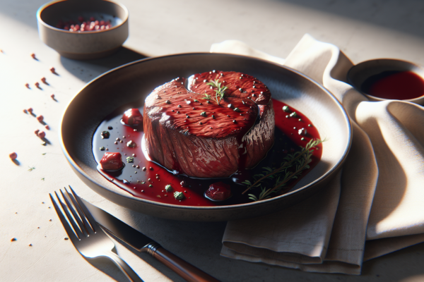 Perfect Kosher Beef Tenderloin with Red Wine Pan Sauce