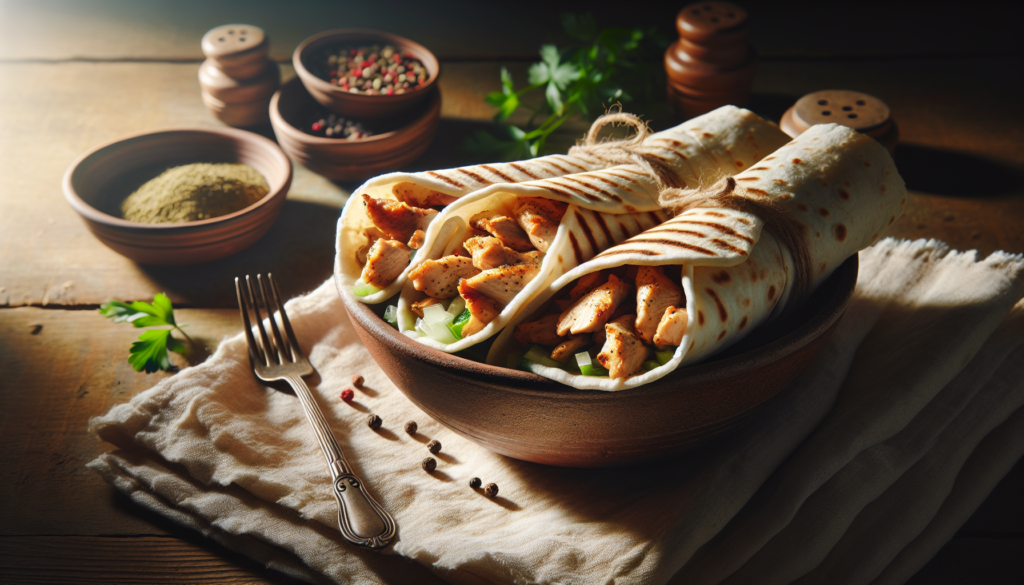 Perfect Kosher Chicken Shawarma Wraps with Homemade Spices - Middle Eastern recipe