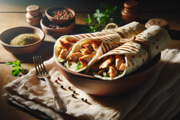 Perfect Kosher Chicken Shawarma Wraps with Homemade Spices